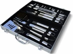 Mallette D'ustensiles Pour Barbecue Et Plancha - 18 Pièces -Grill Feu Maison 1200x891