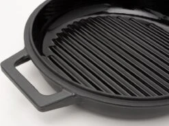 Boretti Solido 26 Cm Avec Couvercle Grill En Fonte - Tous Feux -Grill Feu Maison 1200x892 1