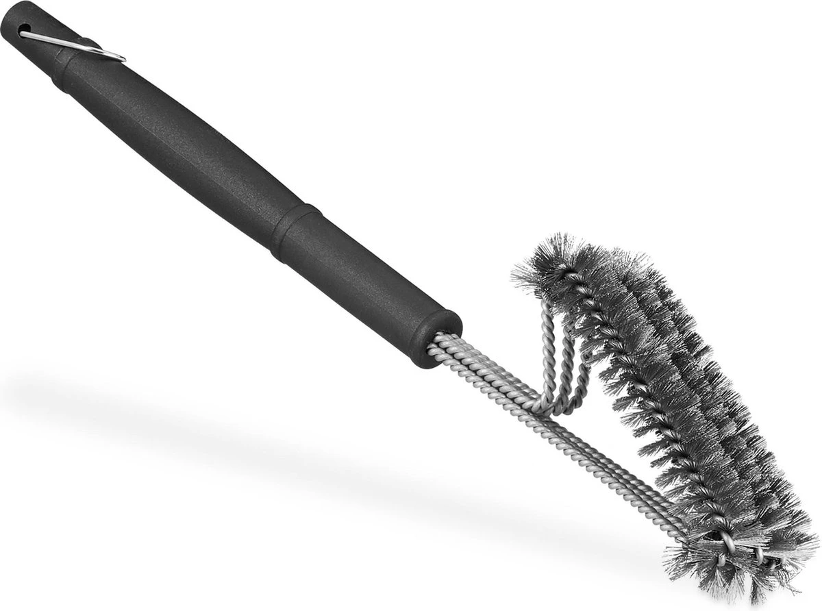 Relaxdays Brosse à Barbecue En Acier Inoxydable - Brosse Métallique Barbecue - Brosse De Nettoyage - Brosse Métallique 8 Relaxdays Brosse à Barbecue En Acier Inoxydable - Brosse Métallique Barbecue - Brosse De Nettoyage - Brosse Métallique – Image 8