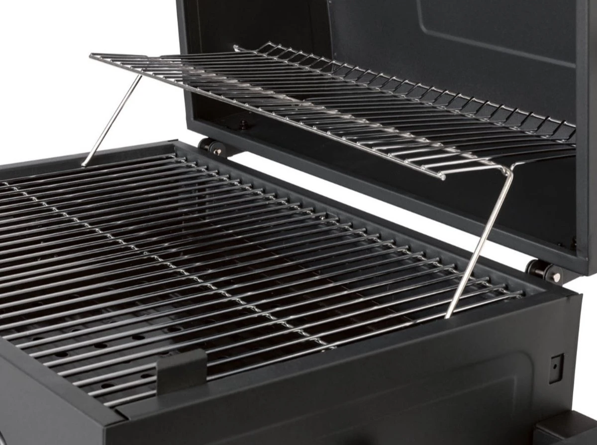 BBQ KING - Barbecue à Charbon De Bois - BBQ - GRILL - Avec Couvercle - Contrôle De La Température Avec 4 Positions De Ventilation - Grillage Indirect 2 BBQ KING - Barbecue à Charbon De Bois - BBQ - GRILL - Avec Couvercle - Contrôle De La Température Avec 4 Positions De Ventilation - Grillage Indirect – Image 2