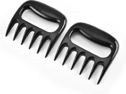 Pinces à Viande De Niveau 25 - Pinces à Viande - Perfect Pour Le Porc Effiloché Et La Viande BBQ- Accessoires De Barbecue - Griffes De Tigre - Broyeurs De Viande -Grill Feu Maison 1200x894 3