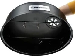 Barbecue Fumeur - BBQ Charbon De Bois - Fumeur Barbecue - Fumeur Barbecue - Fumeur - Four à Grill - Fumeur à Grill - Barbecue De Jardin 3en1 - Fumeur Barbecue - Fumeur Barbecook XL - Couvercle Avec Thermomètre - Zwart - 45x80cm -Grill Feu Maison 1200x895