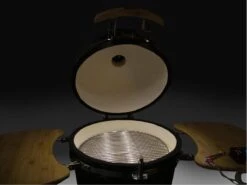 Patton - Kamado 16 - Premium Black - Barbecue En Céramique - Avec Indicateur De Température à Cœur Bluetooth - éclairage LED - Moyen - Complet - Noir 29 Patton - Kamado 16 - Premium Black - Barbecue En Céramique - Avec Indicateur De Température à Cœur Bluetooth - éclairage LED - Moyen - Complet - Noir -Grill Feu Maison 1200x899 2