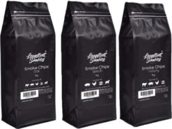 Longstreet Smokers - Copeaux De Fumée - Trio De Copeaux Beuk, Chêne Et Hickory