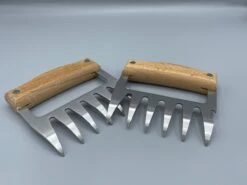 Pinces à Viande | Griffes De Viande | Porc Effiloché | Poulet Effiloché | Bbq | Jeu De 2 | Manche En Bois | Kamado -Grill Feu Maison 1200x899 70