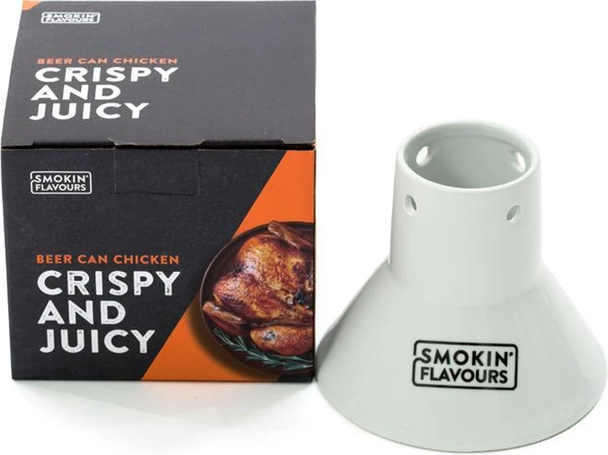 Smokin' Flavours I Beer Can Support Poulet I Céramique 2 Smokin' Flavours I Beer Can Support Poulet I Céramique – Image 2