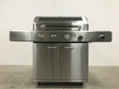 Paralux - Barbecue à Gaz 4 Brûleurs - Acier Inoxydable Avec Grilles En Fonte - Incl. Brûleur Latéral Et Plaque De Cuisson En Fonte -Grill Feu Maison 1200x899 8