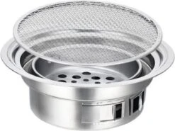 BBQ Coréen Portable - Charbon De Bois - Ustensiles De Cuisson - Revêtement Antiadhésif En Acier Inoxydable - Poêle à Charbon Portable Avec Plaque Chauffante - BBQ De Camping En Plein Air 11 BBQ Coréen Portable - Charbon De Bois - Ustensiles De Cuisson - Revêtement Antiadhésif En Acier Inoxydable - Poêle à Charbon Portable Avec Plaque Chauffante - BBQ De Camping En Plein Air -Grill Feu Maison 1200x900 11