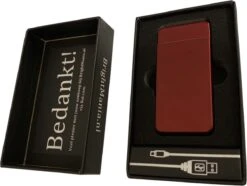 Briquet électrique K&L | Briquet Plasma Rechargeable Par USB | Résistant Au Vent Et Aux Tempêtes | Briquet Plasma | Rouge -Grill Feu Maison 1200x906 5