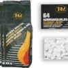 5X Briquettes De Charbon De Bois De 3 KG Avec Allume-feu 64 Pièces - Barbecue - BBQ - 5 Pièces - Briquettes De 15 Kilogrammes