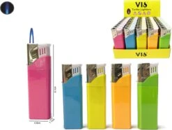 Briquet Turbo Couleur Néon - Brûleurs Unilite - Plateau De 50 Briquets Tempête De Vent - Rechargeable -Grill Feu Maison 1200x910 5