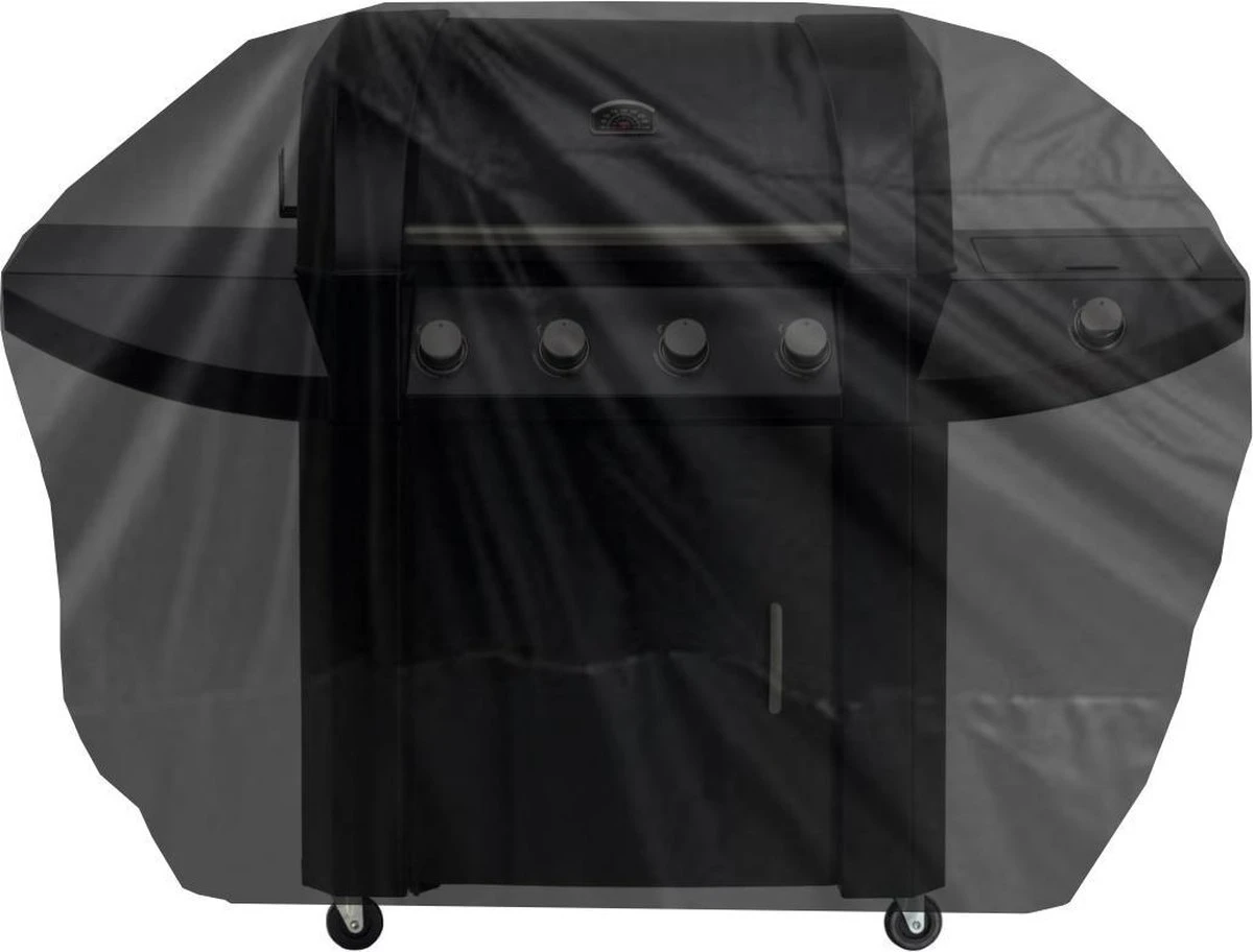 Housse De Barbecue - 148 X 61 X 110 Cm - Noir - Oa Weber / Boretti / Campingaz 2 Housse De Barbecue - 148 X 61 X 110 Cm - Noir - Oa Weber / Boretti / Campingaz – Image 2