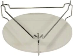 Kamado Grills - Déflecteur / Plaque Setter / Bouclier Thermique - Ascenseur - Petit 14 Pouces - 30 Cm