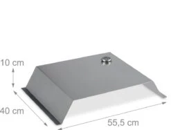 Relaxdays BBQ Dôme à Pizza En Acier Inoxydable - Couvercle à Pizza Barbecue - Boîte à Pizza - Accessoire De Gril -Grill Feu Maison 1200x914 2