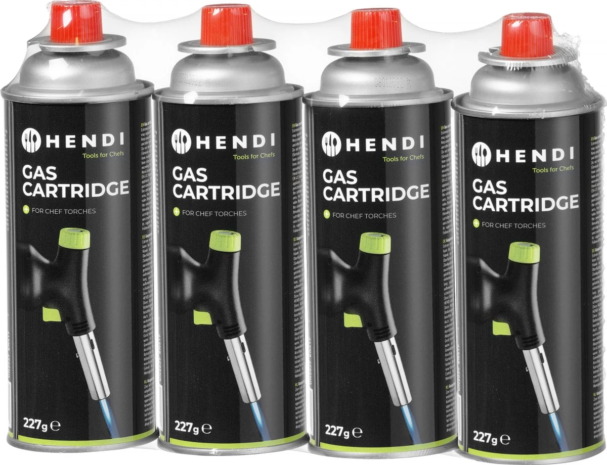 Hendi Butane 4 Bouteilles De Gaz Pour Le Brûleur Hendi Creme Brulee Anti Flakker 4 Hendi Butane 4 Bouteilles De Gaz Pour Le Brûleur Hendi Creme Brulee Anti Flakker – Image 4