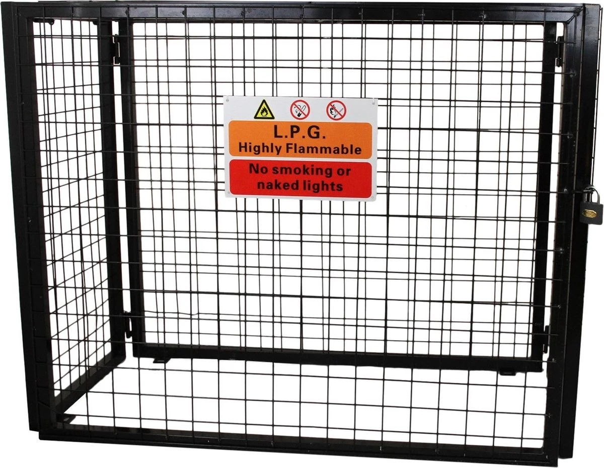 Stockage De Bouteilles En Verre - Stockage De Bouteilles De Gaz - Maille - Noir - 870 Mm (L) X 900 Mm (H) X 490 Mm (P) 1 Stockage De Bouteilles En Verre - Stockage De Bouteilles De Gaz - Maille - Noir - 870 Mm (L) X 900 Mm (H) X 490 Mm (P)