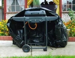 Housse De Protection Pour Barbecue - Bbq Cover - Housse - Synthétique - Noir - Longueur 173 Cm -Grill Feu Maison 1200x932 3