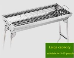 Borvat® | Barbecue Et Friture Barbecue à Dual Usage | Barbecue Au Charbon Extérieur Portable | Convient Pour 5 à 10 Personnes En Marche, Pique-nique, Camping, Barbecue. -Grill Feu Maison 1200x940