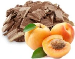 Snippers De Bois De Fumée Abricot 2KG Copeaux De Wood De Fumée - Convient Au Générateur De Fumée Froide Garantie 100% Fumée Et Saveur