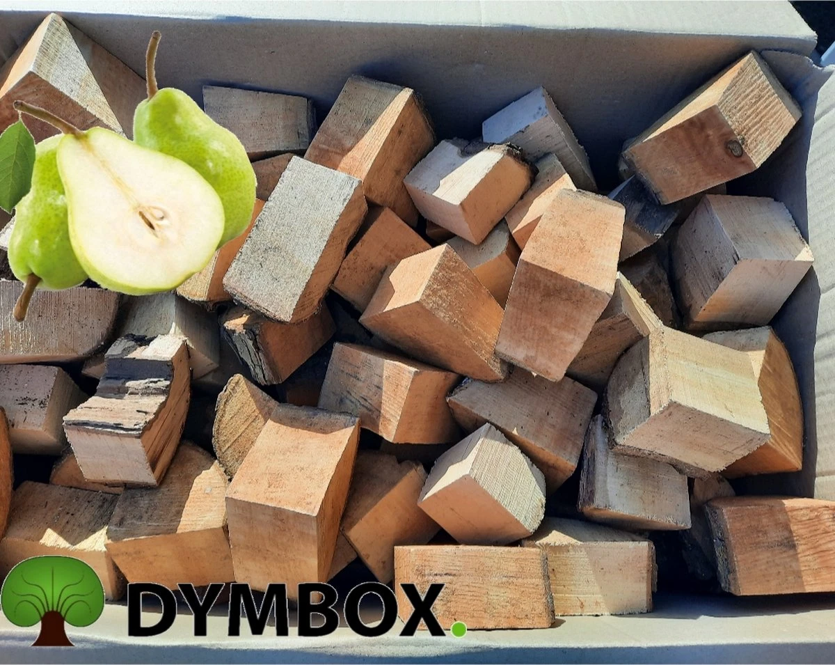 2,5 Kg De Morceaux De Poire|Bois De Fumage Pour Le BBQ Kamado |Fumoir| 100% Poire Non Traité |Boîte Dym 1 2,5 Kg De Morceaux De Poire|Bois De Fumage Pour Le BBQ Kamado |Fumoir| 100% Poire Non Traité |Boîte Dym