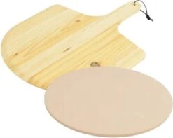 Excellent Houseware Pelle à Pizza Ménagère - Brique à Pizza - Pierre à Pizza