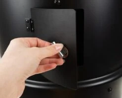 Barbecue Fumeur - BBQ Charbon De Bois - Fumeur Barbecue - Fumeur Barbecue - Fumeur - Four à Grill - Fumeur à Grill - Barbecue De Jardin 3en1 - Fumeur Barbecue - Fumeur Barbecook XL - Couvercle Avec Thermomètre - Zwart - 45x80cm -Grill Feu Maison 1200x961 1