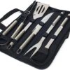 Ensemble Barbecue 5 Pièces Krumble / Ensemble Barbecue En Acier Inoxydable De 5 Pièces / Comprend Un Sac De Rangement Pratique - Acier Inoxydable