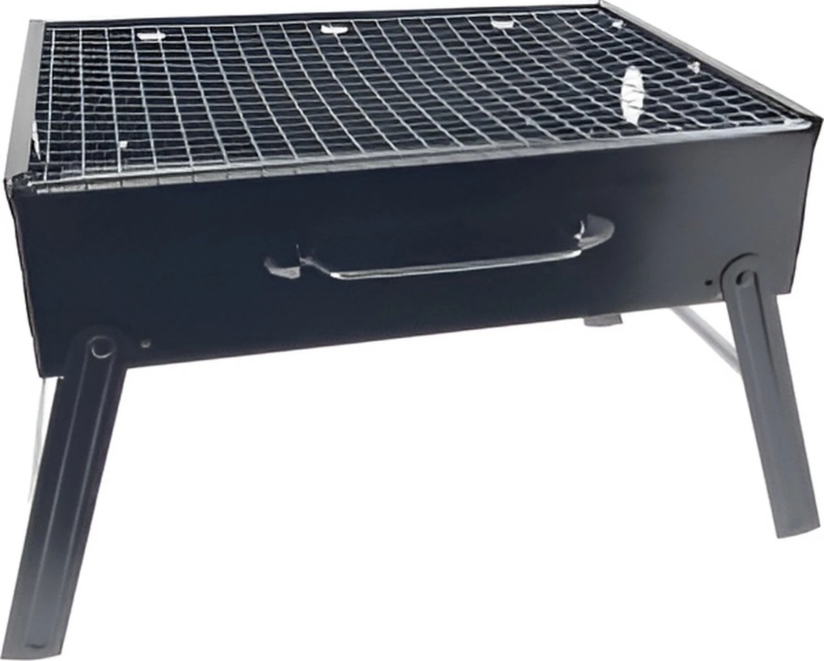 BBQ - Barbecue - Portable - Barbecue Portatif - Barbecue à Charbon De Bois - 2 à 4 Personnes - Pliable - Compact - ILFAshopping 1 BBQ - Barbecue - Portable - Barbecue Portatif - Barbecue à Charbon De Bois - 2 à 4 Personnes - Pliable - Compact - ILFAshopping