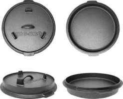 Four Hollandais Big Bbq 'PLUS' 9 Qt 12 "avec Pattes -Grill Feu Maison 1200x967 2