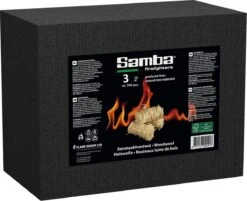 Boucles De Briquet En Laine De Bois Samba 240 Pièces, 3 Kg. Dans Un Carton Extérieur - Respectueux De L'environnement - Neutre En CO2 - FSC® -Grill Feu Maison 1200x976 10