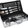 Ensemble D'outils De Barbecue De Luxe Tectake Pour Barbecue - 18 Pièces