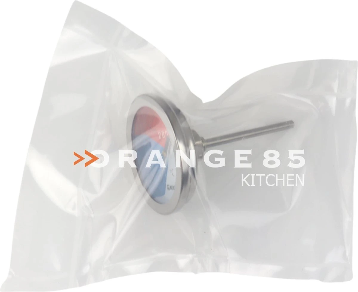 Thermomètre BBQ Orange85 - Barbecue - Viande - 3 Positions - Jusqu'à 250 Degrés 4 Thermomètre BBQ Orange85 - Barbecue - Viande - 3 Positions - Jusqu'à 250 Degrés – Image 4