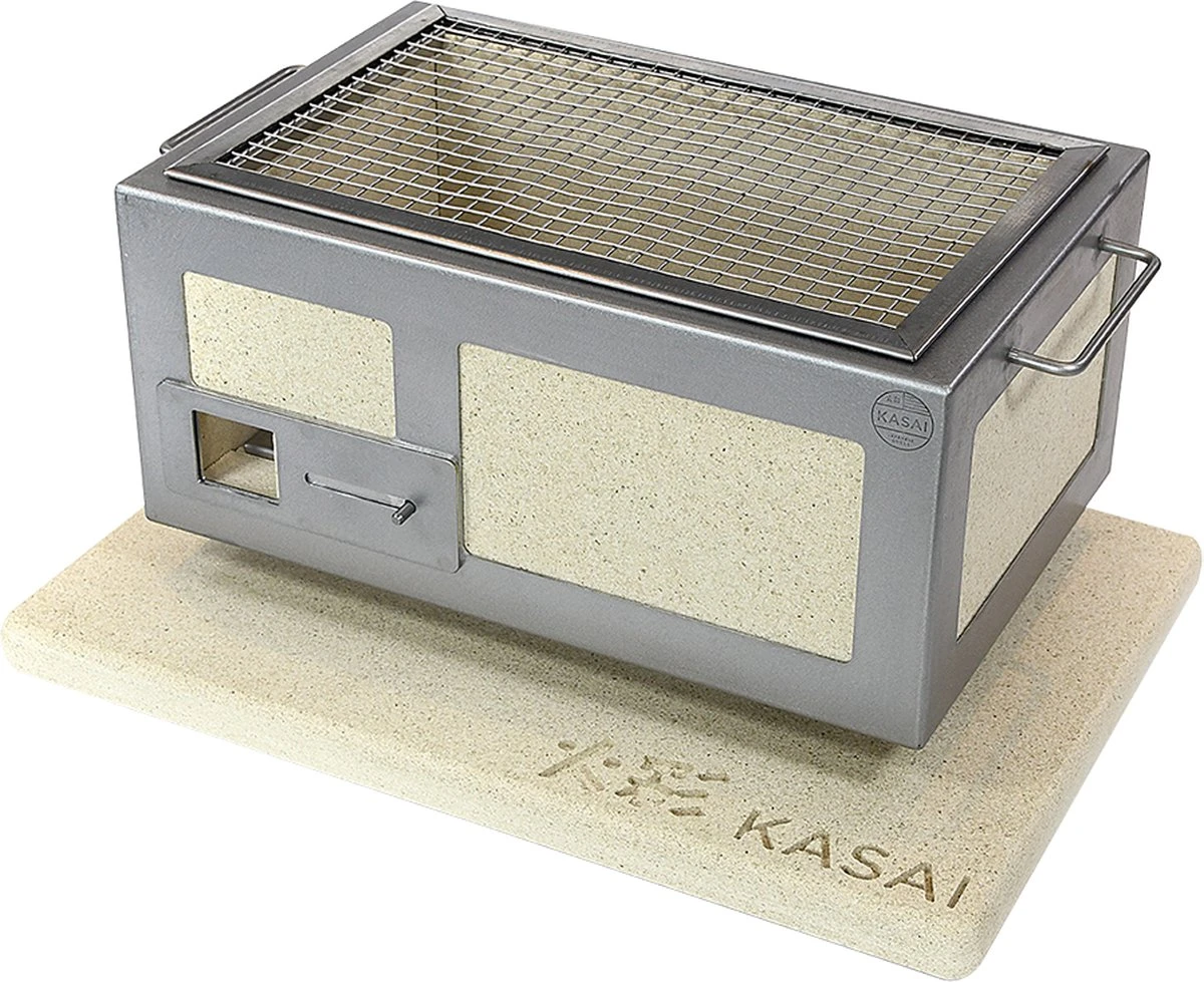 SousVideTools - 16025 - Gril Little Kasai Konro Avec Cadre En Acier Inoxydable - BBQ Hibachi De Style Traditionnel Japonais 8 SousVideTools - 16025 - Gril Little Kasai Konro Avec Cadre En Acier Inoxydable - BBQ Hibachi De Style Traditionnel Japonais – Image 8