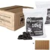 Briquettes De Noix De Coco 2x10kg + Allume-feu Gratuits / Briquettes De Noix De Coco / Briquettes De Noix De Coco Prodica Holland