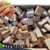 2,5 Kg De Morceaux De Hickory|Bois De Fumage Pour Le BBQ Kamado |Fumoir| 100 % Hickory Non Traité |Boîte Dym