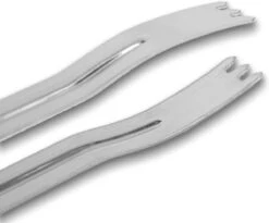 Pince à BBQ Di Solle Sollewood 38 Cm En Acier Inoxydable Avec Composite De Bois Durable - Qualité De Restauration -Grill Feu Maison 1200x995