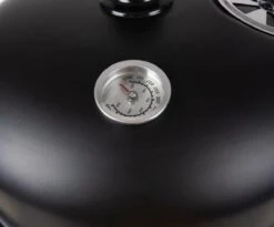 Barbecue Fumeur - BBQ Charbon De Bois - Fumeur Barbecue - Fumeur Barbecue - Fumeur - Four à Grill - Fumeur à Grill - Barbecue De Jardin 3en1 - Fumeur Barbecue - Fumeur Barbecook XL - Couvercle Avec Thermomètre - Zwart - 45x80cm -Grill Feu Maison 1200x996