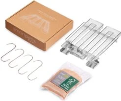 Générateur De Fumée Froide Pour Barbecue - Fumoir Inox En Forme De M - 190 X 225 X 45 Mm - Maille 2 Mm - Fumoir Barbecue Pour 5 à 20 Heures De Fumage - Plus: Crochet Jupe & Farine à Fumée -Grill Feu Maison 1200x998 2
