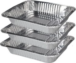 Set De 6 X Plaques De Préparation Barbecue Carrées 33 X 32 Cm - Viandes à Griller - Grille BBQ