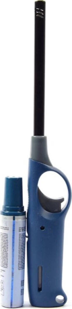 Briquet à Gaz Avec Recharge 2X Rouge Et Blauw - Briquet Rechargeable Rechargeable - Protection Enfant - Réglage De La Flamme - Indicateur De Carburant -Grill Feu Maison 282x1200