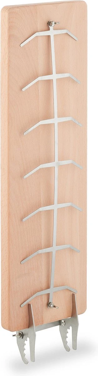 Relaxdays Planche à Fumer Barbecue Saumon - Avec Support - Planche à Saumon Finlandaise - Planche Barbecue - Bois De Hêtre 1 Relaxdays Planche à Fumer Barbecue Saumon - Avec Support - Planche à Saumon Finlandaise - Planche Barbecue - Bois De Hêtre