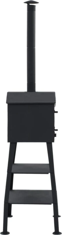 Prolenta Premium - Four à Pizza à Charbon Pour L'extérieur Avec 2 Briques En Chamotte - Maison Et Jardin -Grill Feu Maison 318x1200