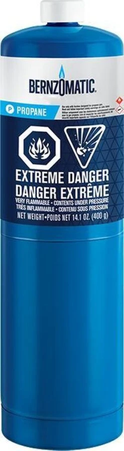 Bouteille De Propane Jetable / Cartouche De Gaz Bernzomatic - Connexion MG9 "CGA600 US"