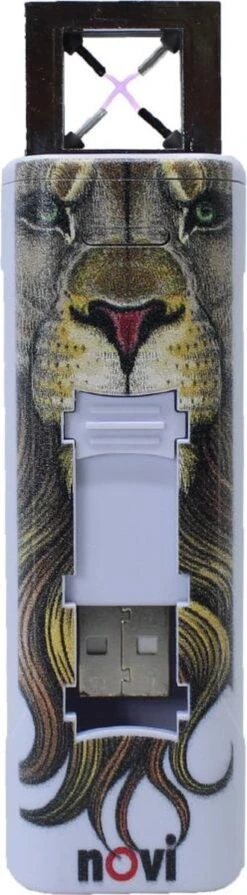 Briquet électrique Ixnite | Briquet Plasma Rechargeable Par USB, Résistant Au Vent Et Aux Tempêtes - Lion / Lion