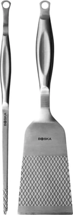 Boska Burger & Veggie BBQ Tools Monaco+ - 2 Accessoires De Vêtements Pour Bébé Pour Barbecue - Coffret Cadeau - Passe Au Lave-vaisselle