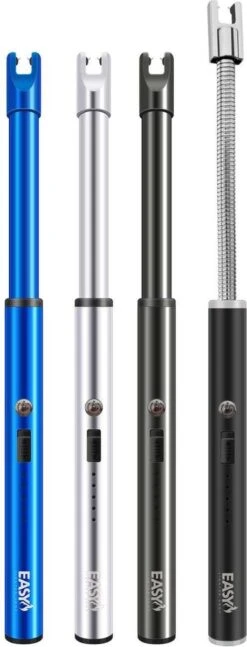 Easylightershop - Allume-bougie - Blauw - Rechargeable - Briquet USB - Briquet - Briquet Plasma - -Grill Feu Maison 458x1200