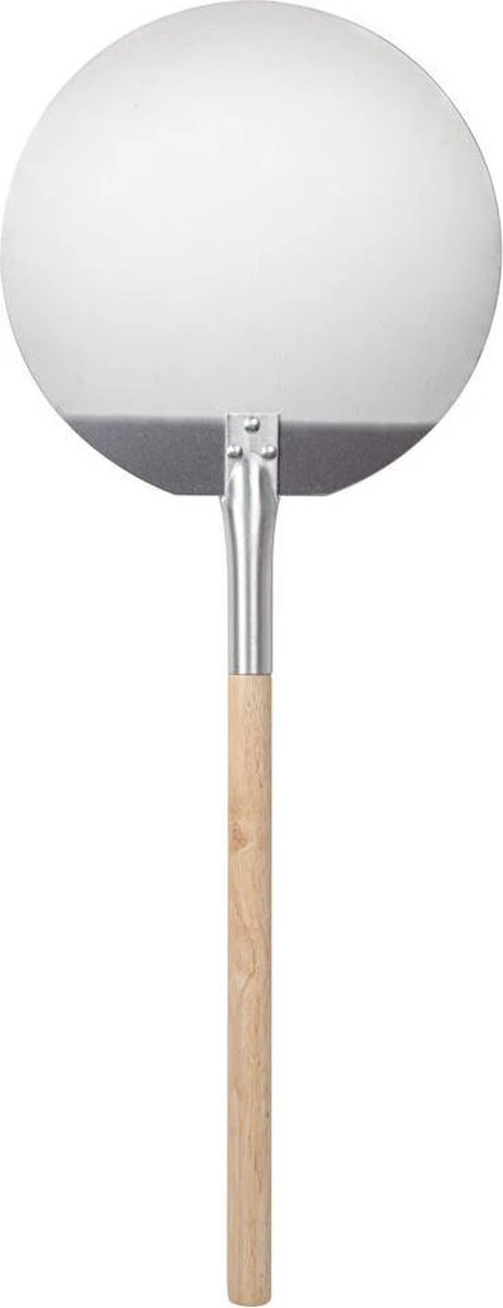 Pelle à Pizza Decopatent® - Pelle à Pizza Ronde Avec Manche Long En Bois (80cm) - Spatule à Pizza Bois / Acier Inoxydable Métal - ROND 8 Pelle à Pizza Decopatent® - Pelle à Pizza Ronde Avec Manche Long En Bois (80cm) - Spatule à Pizza Bois / Acier Inoxydable Métal - ROND – Image 8