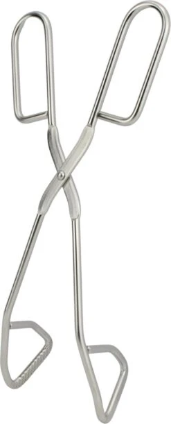 Pince De Service En Acier Inoxydable Veluw - 23,5 Cm - Pince De Cuisine Professionnelle Courbée - Pince à Collation - Pince à BBQ - Pince à Viande