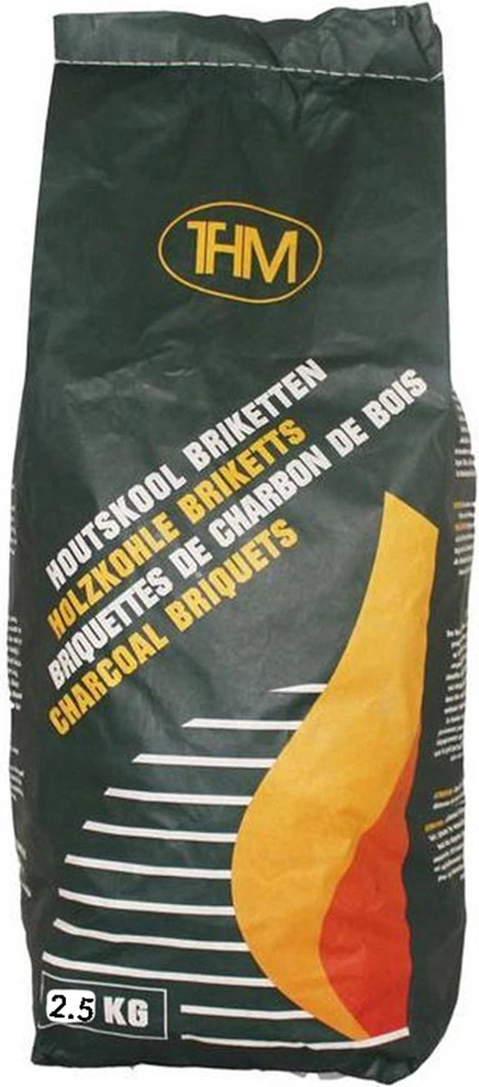 4 X Briquettes De Charbon De 2,5 KG Avec Allume-feu 64 Pièces - Barbecue - BBQ - 4 Pièces - Total 10 KG 3 4 X Briquettes De Charbon De 2,5 KG Avec Allume-feu 64 Pièces - Barbecue - BBQ - 4 Pièces - Total 10 KG – Image 3