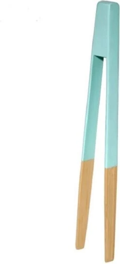 Invendio - Pince De Préhension - Pince à Pain Grillé - Pince à Griller - Bambou-vert